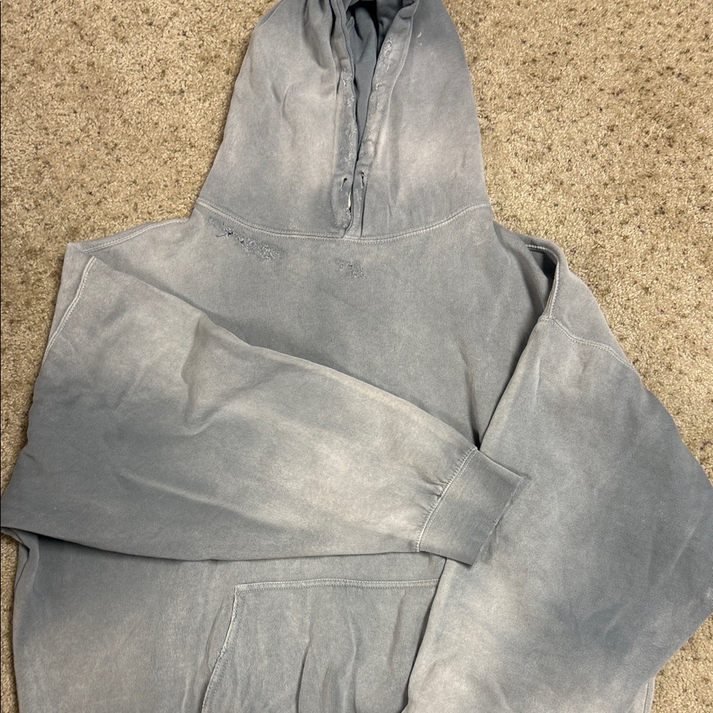 Men's Gray oversized Hoodie